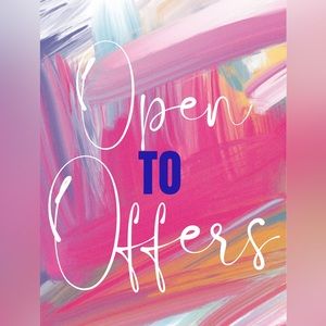 Feel free to send reasonable offers on any item you may be interested in